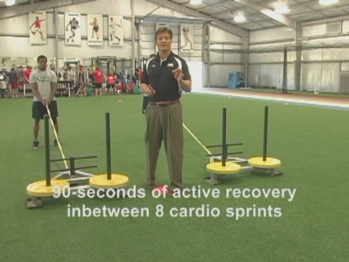 Click here to see Sprint 8 with sleds and elliptical trainer